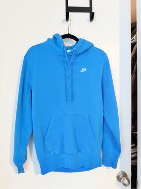 Nike Men’s Bright Blue Pullover Hoodie